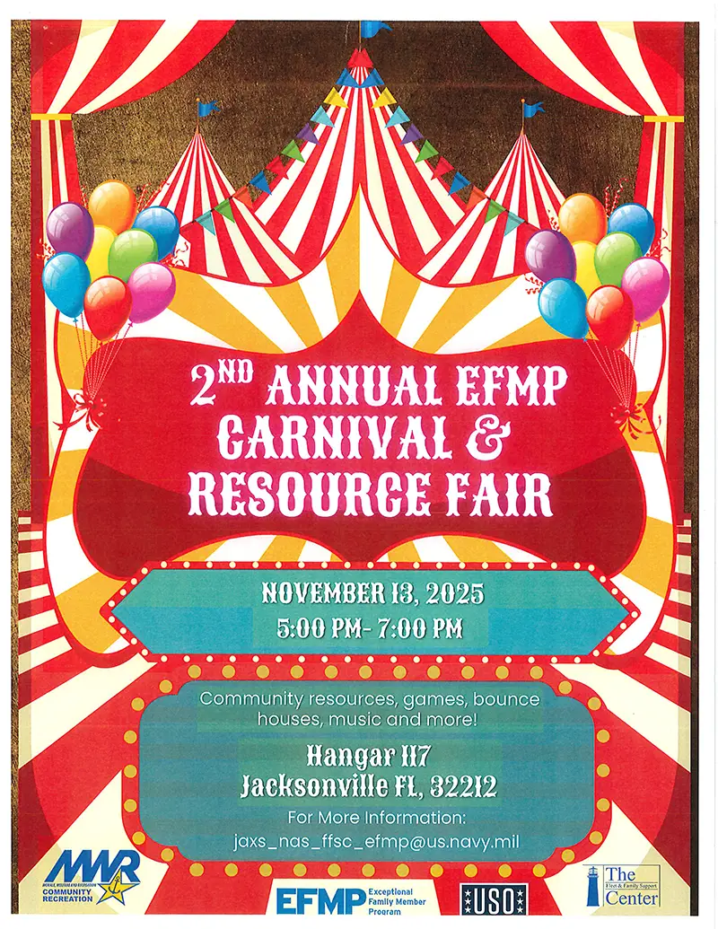 EFMP Carnival - Jacksonville FL - 11-13-25